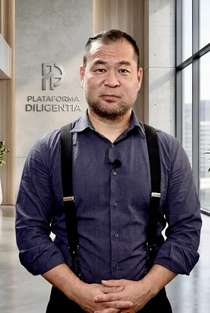 Carlos Takeda, psicólogo autor da Plataforma Diligentia